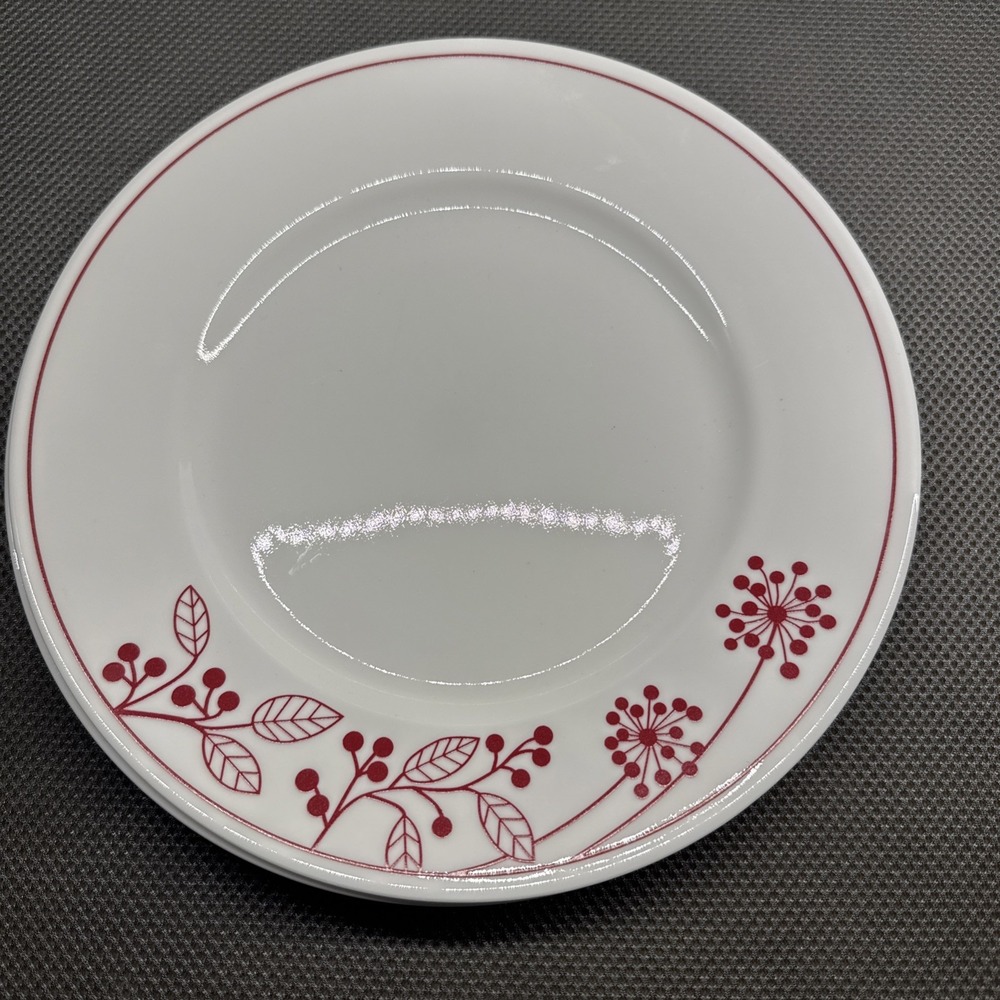 Corelle By Corning Vitrelle Berries & Leaves Luncheon Plate 8.5 in, Discontinued